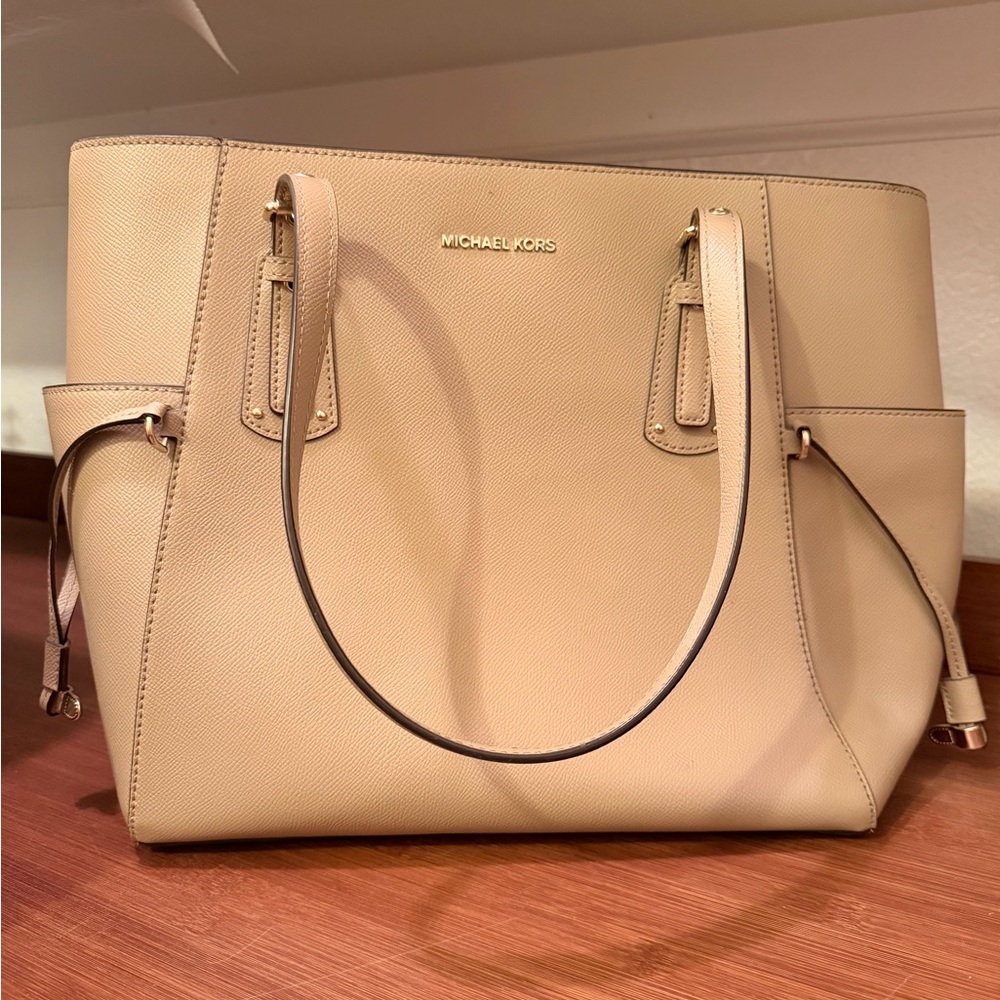 Michael Kors Tan Leather Tote